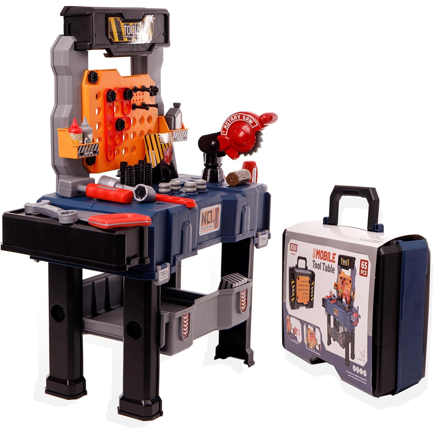 Tools Workshop For Kids - 65 шт., детский набор инструментов, набор