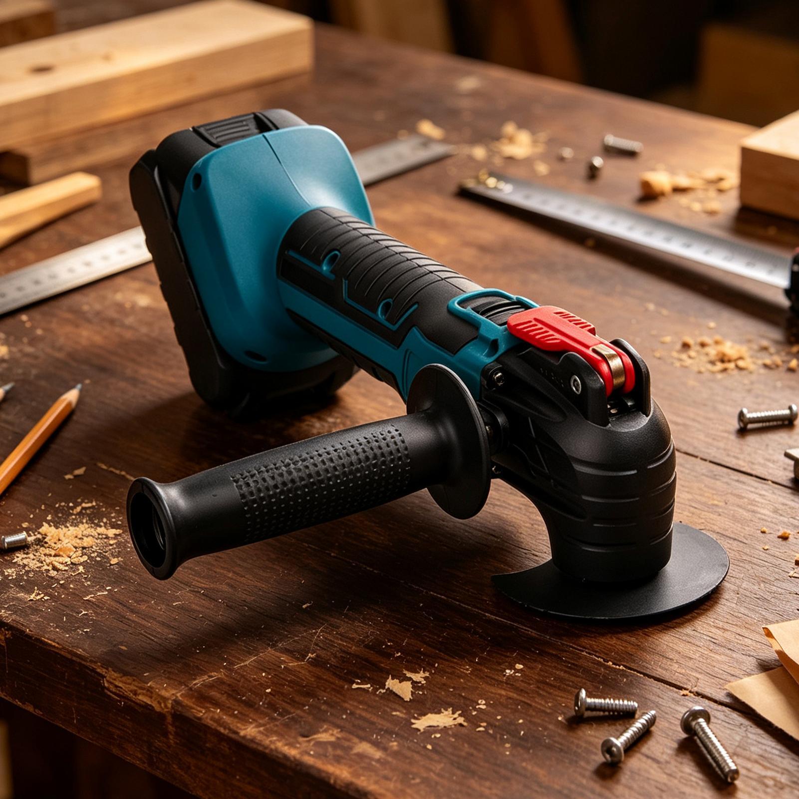 Tools For Woodworking Workshop - Беспроводная угловая шлифовальная машина, осциллирующий беспроводной