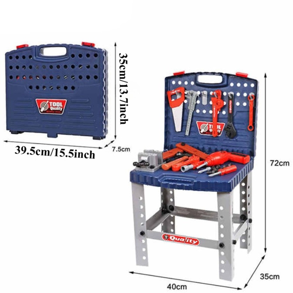 Детский игрушечный инструмент, – обзор и цена Tools Workshop For Kids