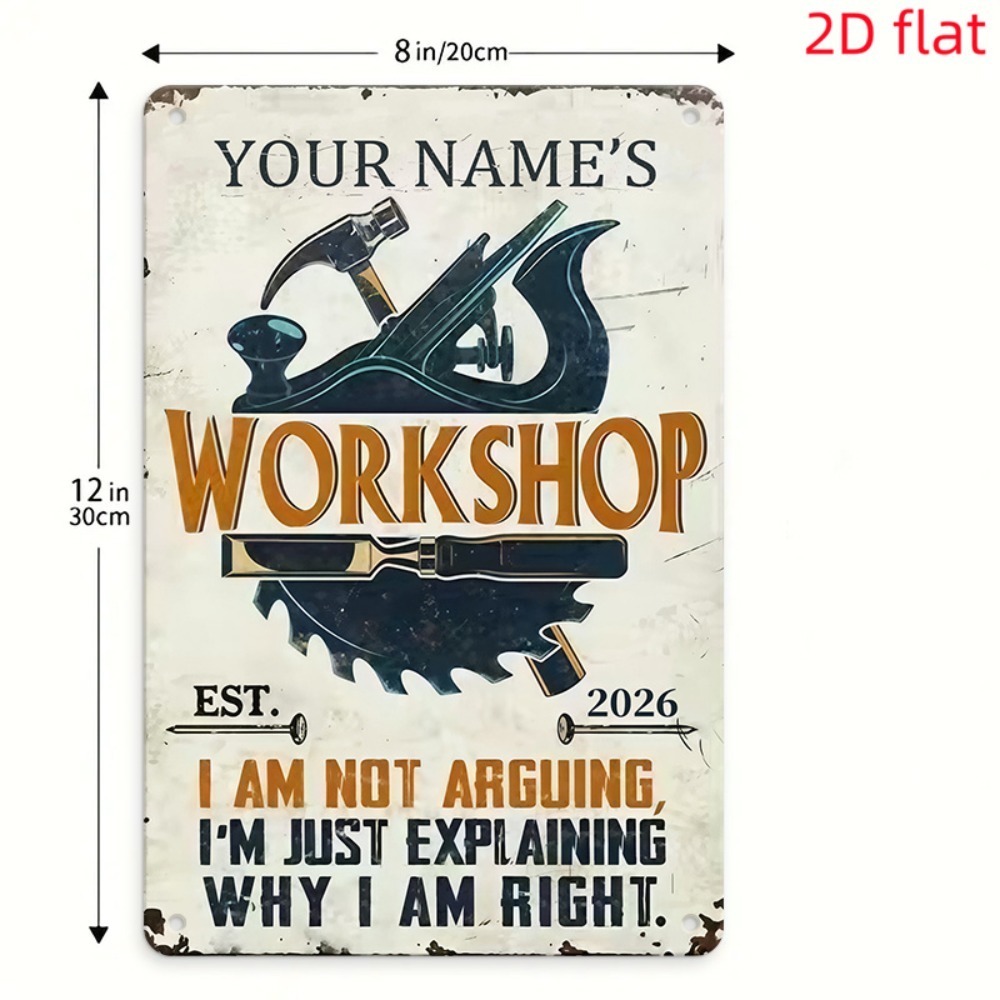 [2D Плоская] 1 шт. Металлическ – обзор и цена Workshop Tools And Names