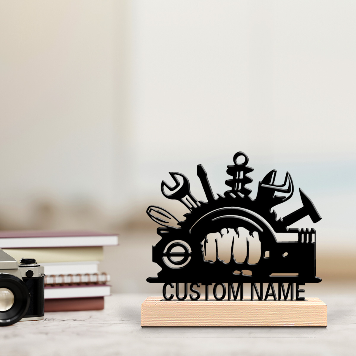 1 шт. Металлическая статуэтка  – обзор и цена Workshop Tools And Names