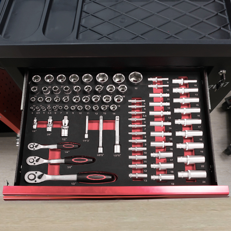 Тележка для инструментов с 7 я – обзор и цена Tools Mechanical Workshop