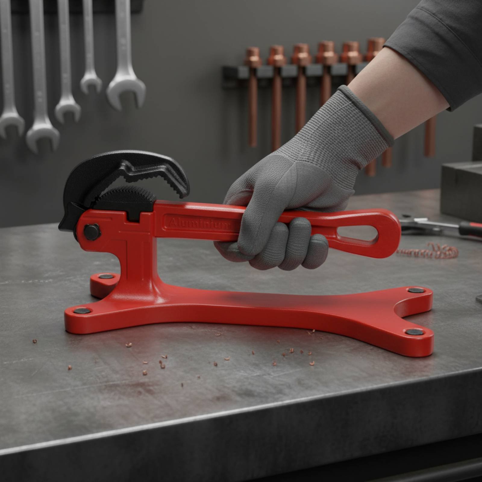 Самозажимной трубный ключ, пор – обзор и цена Tool Workshop