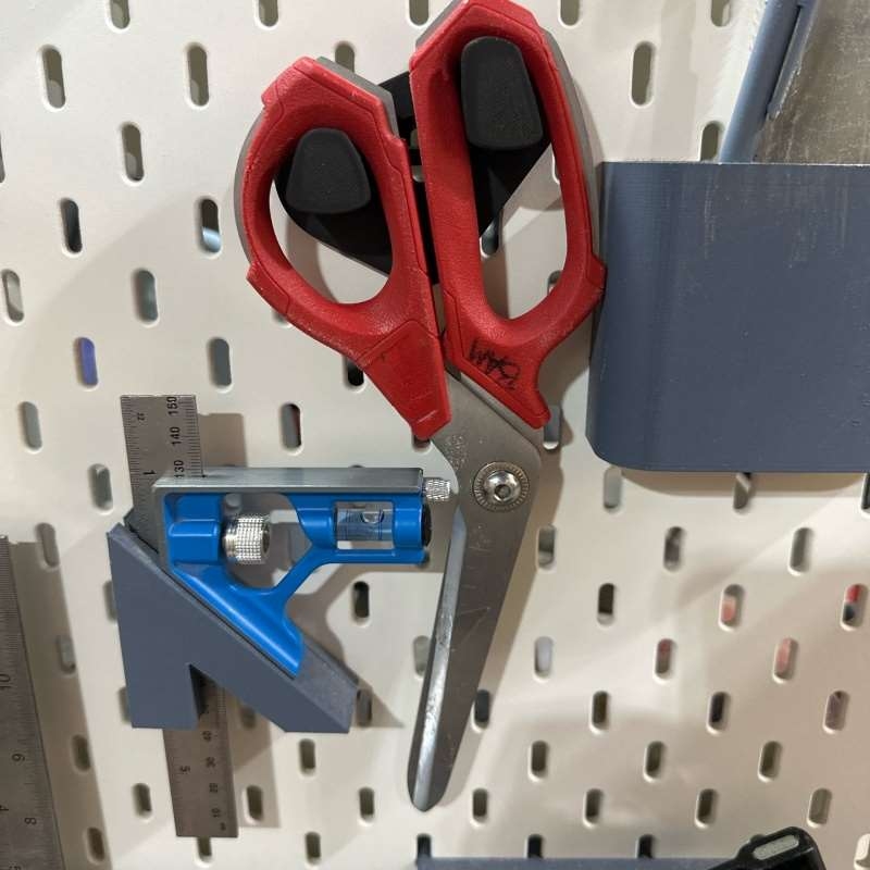 Держатель для ножниц на перфор – обзор и цена Workshop Tools.Hanging Board