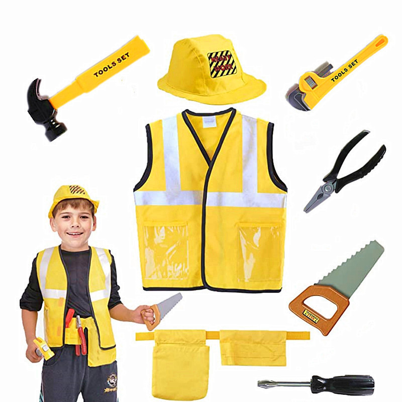 Жилет-костюм для малышей-строи – обзор и цена Tools Workshop For Kids