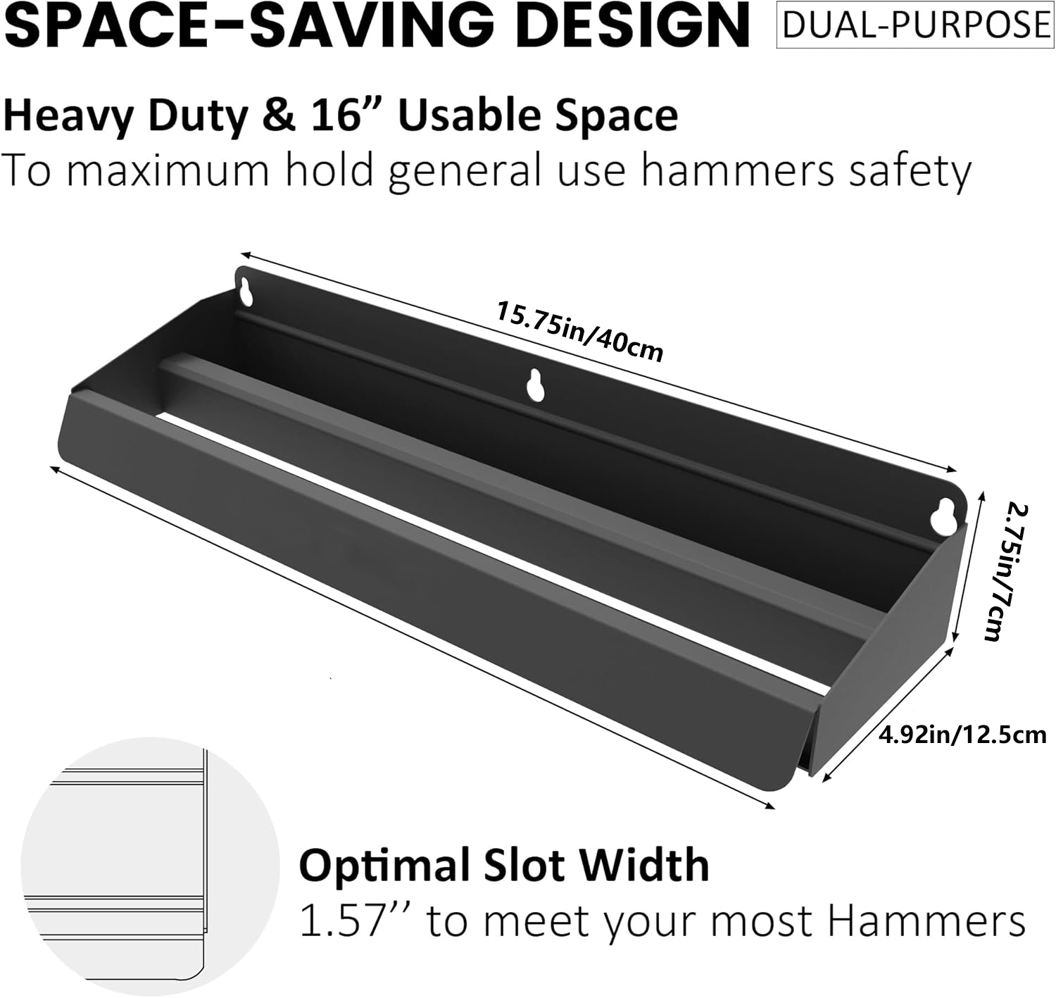 Держатель для молотка, настенн – обзор и цена Workshop Tools Hammer