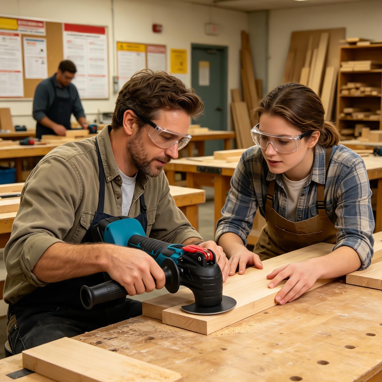 Беспроводная угловая шлифоваль – обзор и цена Tools For Woodworking Workshop